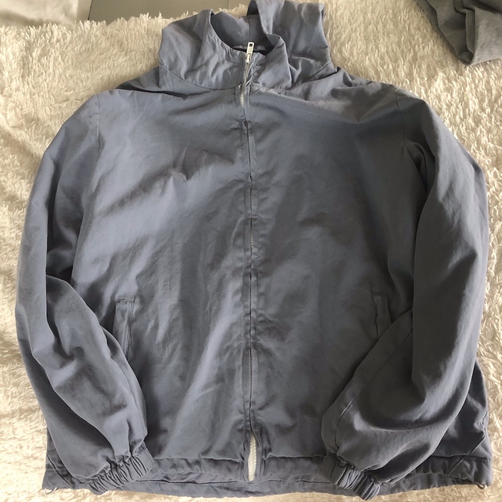 PacSun Zip-Up Blue/Grey Jacket